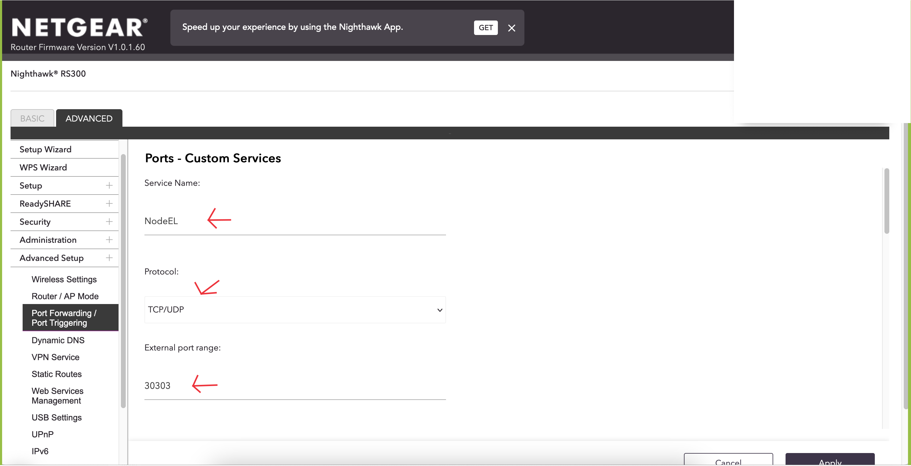 Port Forwarding 1